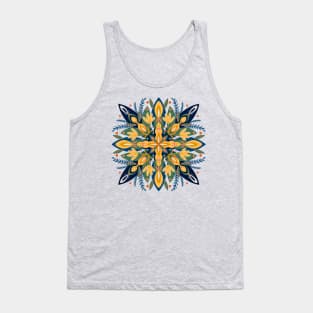 Vibrant fall mandala Tank Top